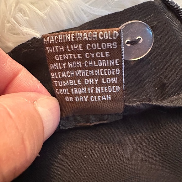 DINATED❌Adrienne Vittadini Black Skirt, NWT, sz 4 - Picture 6 of 7